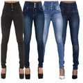 Button-Fly Slim Jeans