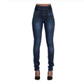 Button-Fly Slim Jeans