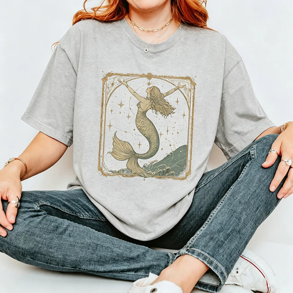 Vintage Mermaid Graphic Tee
