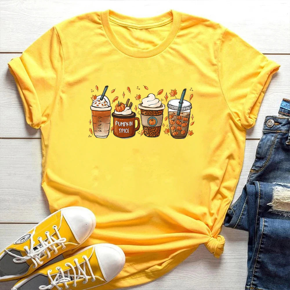 Fall Coffee Graphic Tee