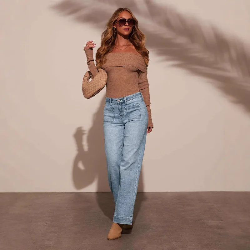 Vintage Wide-Leg Jeans