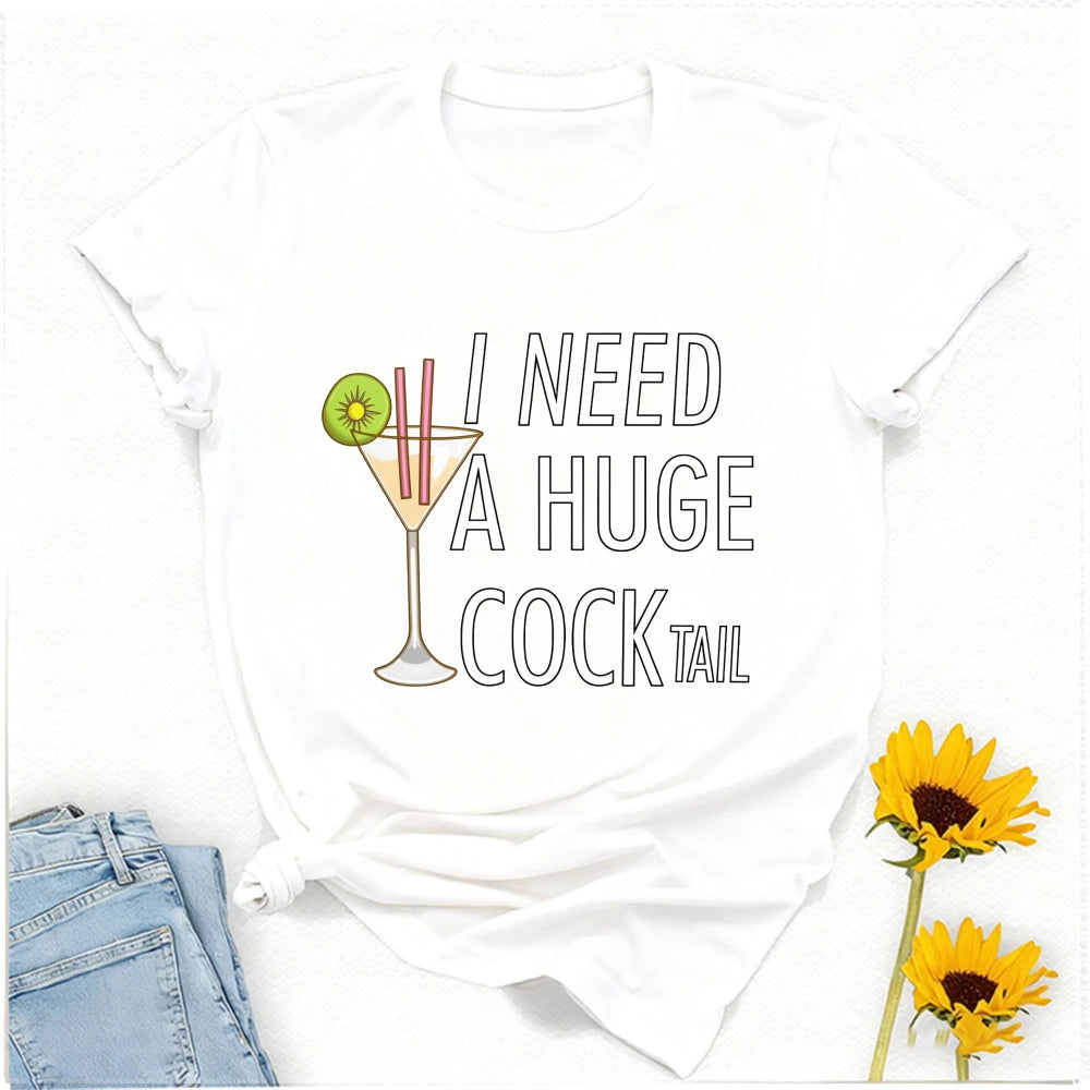 Cocktail Graphic Tee
