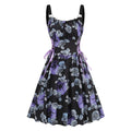 Floral Strappy A-Line Dress