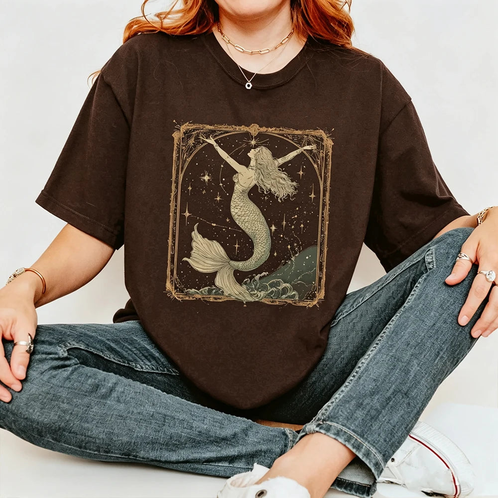 Vintage Mermaid Graphic Tee