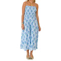 Floral Strappy Midi Dress