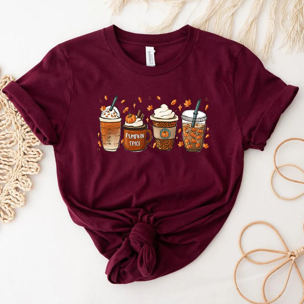 Fall Coffee Graphic Tee