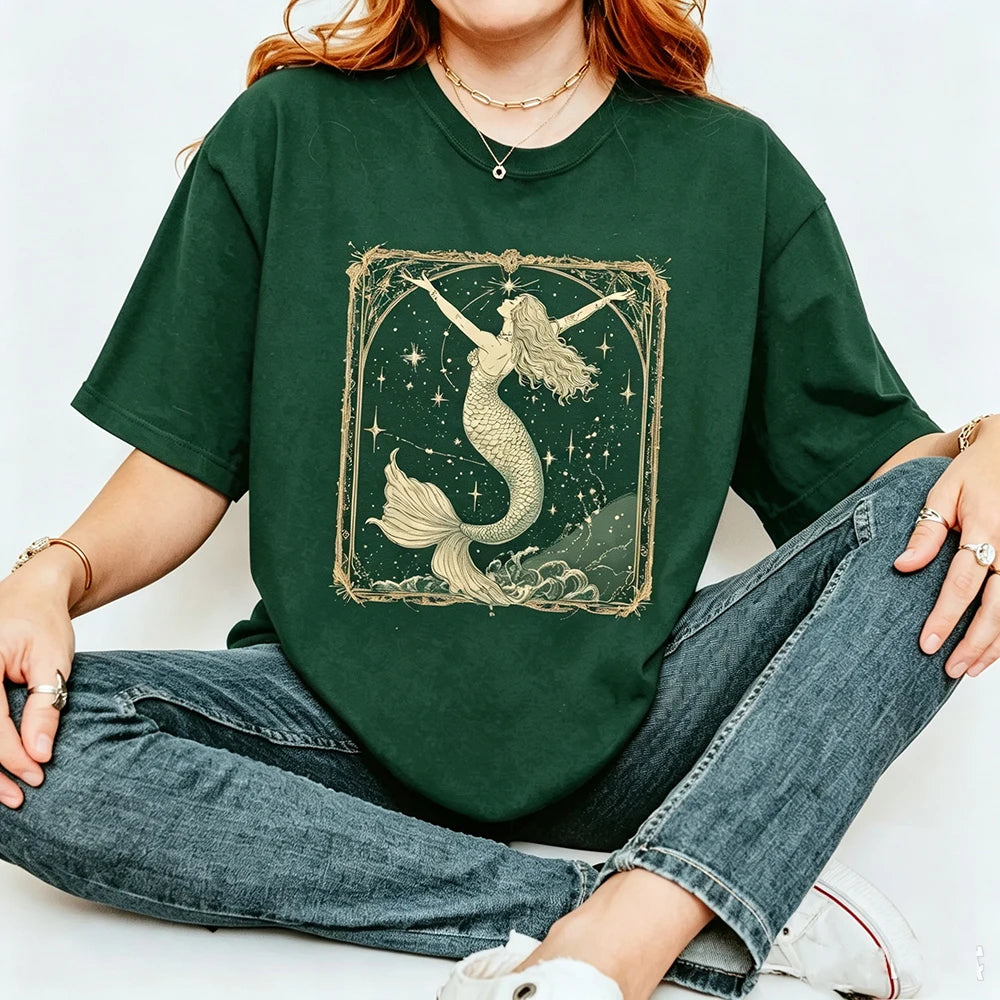 Vintage Mermaid Graphic Tee