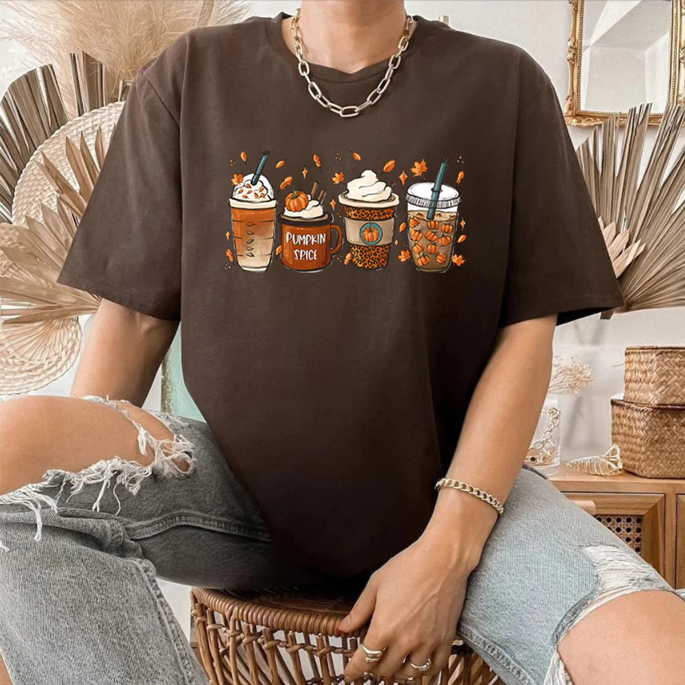 Fall Coffee Graphic Tee