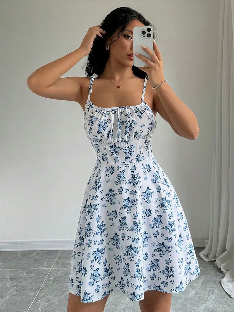 Floral Strappy Dress