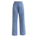 Washed Straight-Leg Jeans