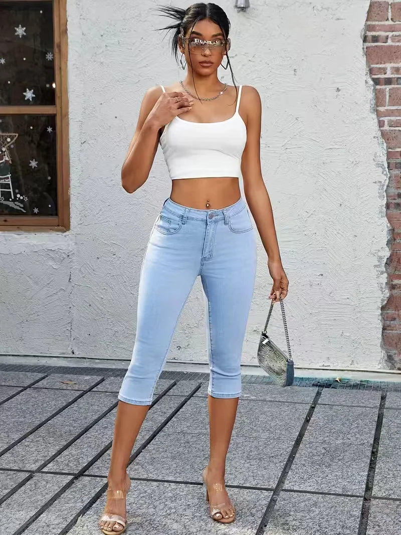 Light-Blue Slim Jeans