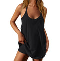 Usthebasic Everyday Lounge Dress with Built-In Shorts