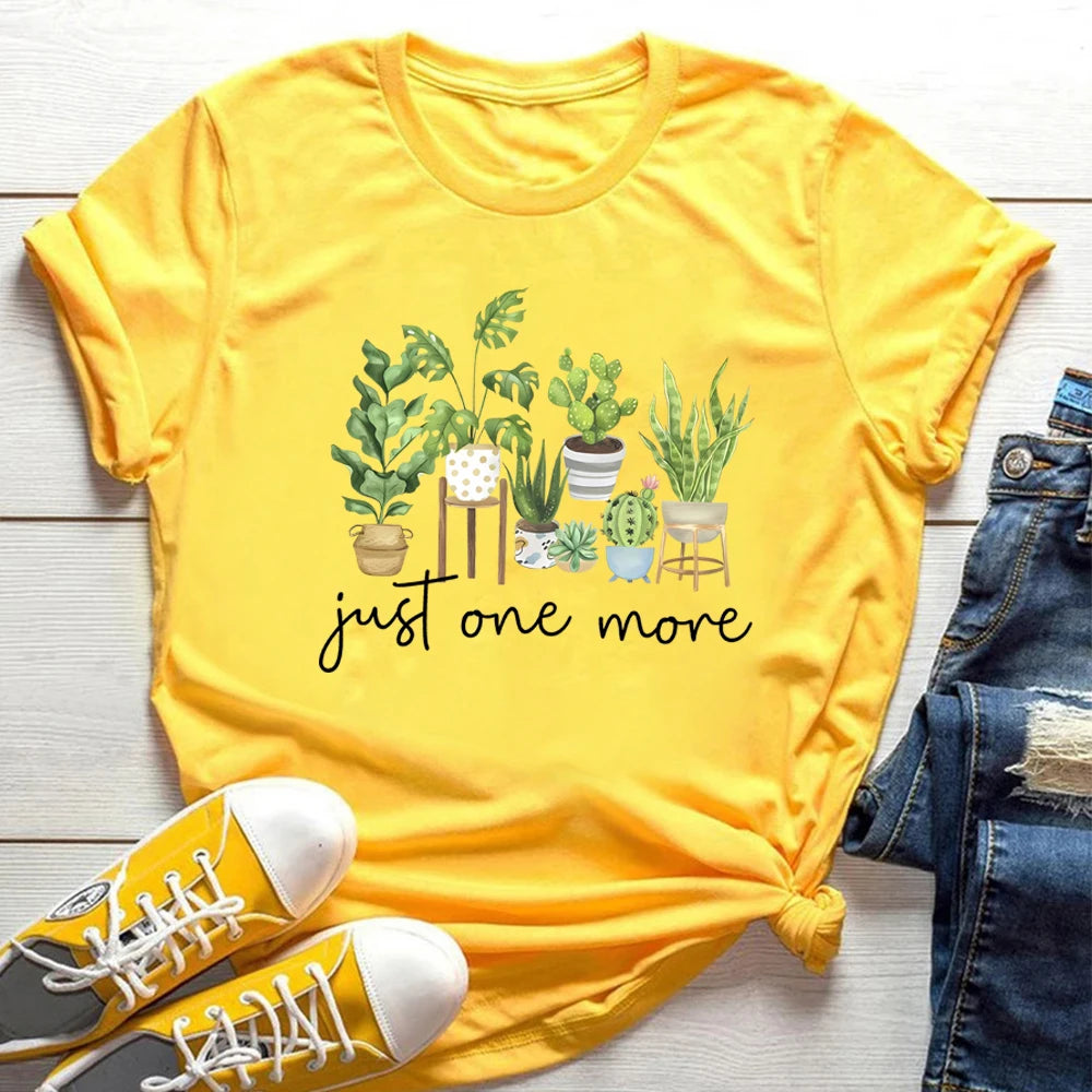 Just One More Plant Graphic Tee