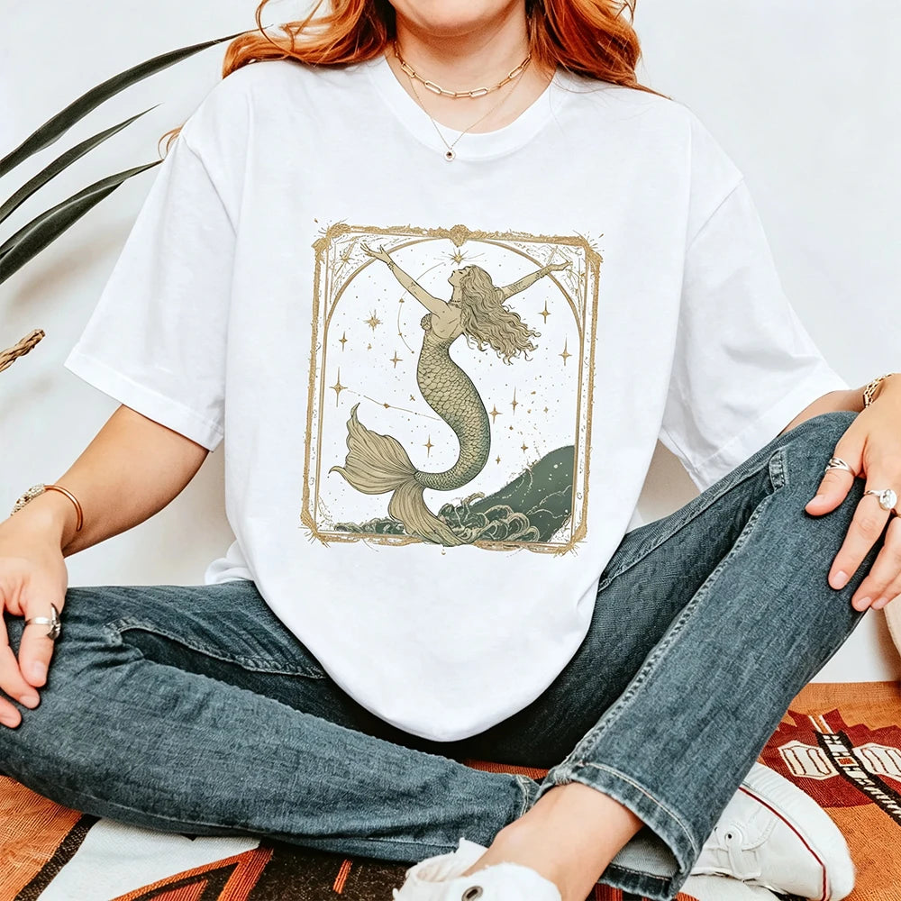 Vintage Mermaid Graphic Tee