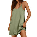 Usthebasic Everyday Lounge Dress with Built-In Shorts