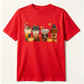Cat & Coffee Graphic Tee