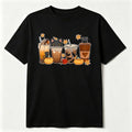 Cat & Coffee Graphic Tee