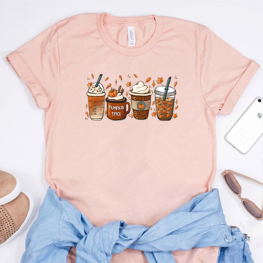 Fall Coffee Graphic Tee
