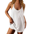 Usthebasic Everyday Lounge Dress with Built-In Shorts