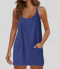 Usthebasic Everyday Lounge Dress with Built-In Shorts