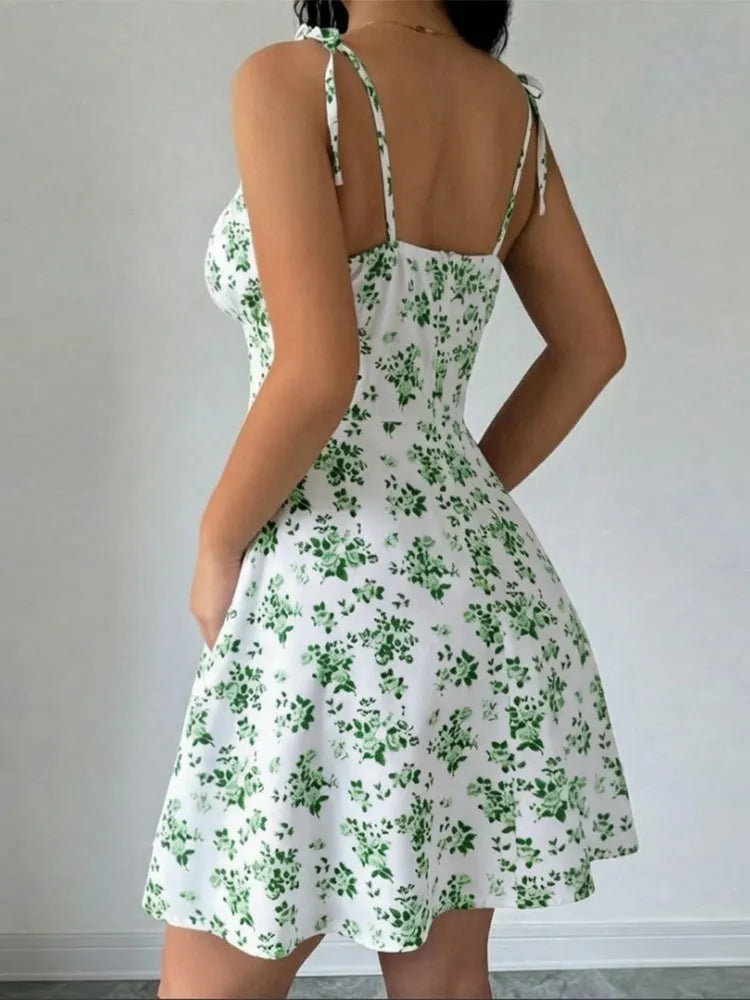Floral Strappy Dress