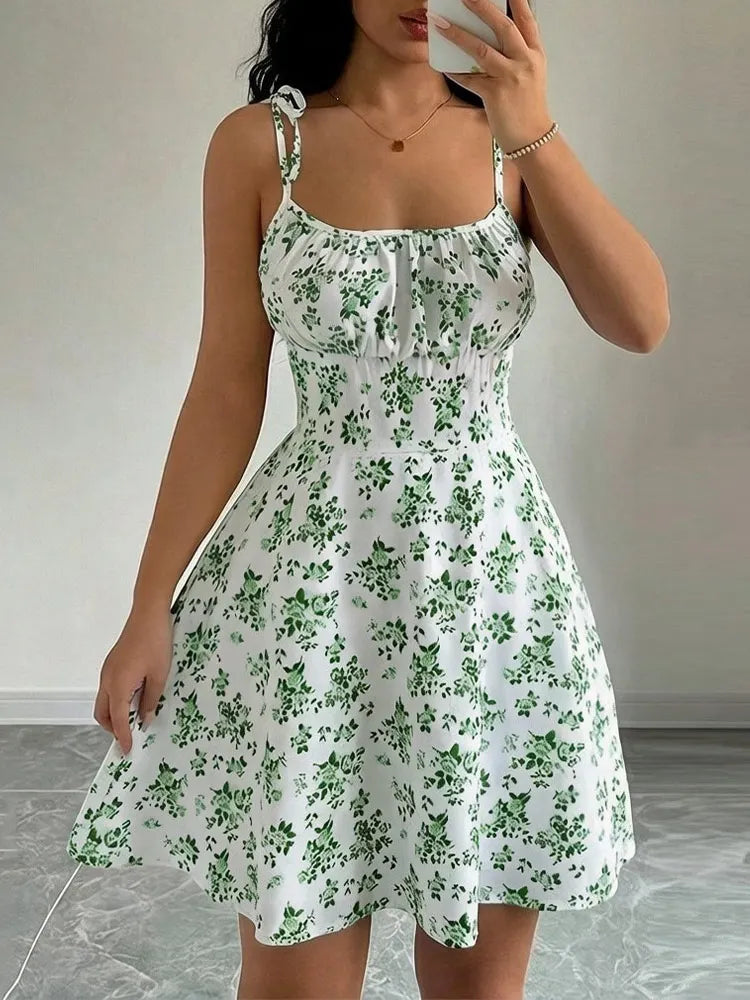 Floral Strappy Dress