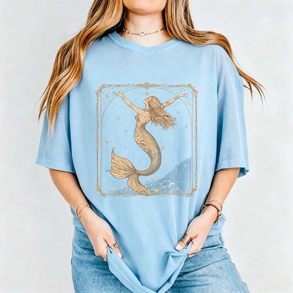Vintage Mermaid Graphic Tee