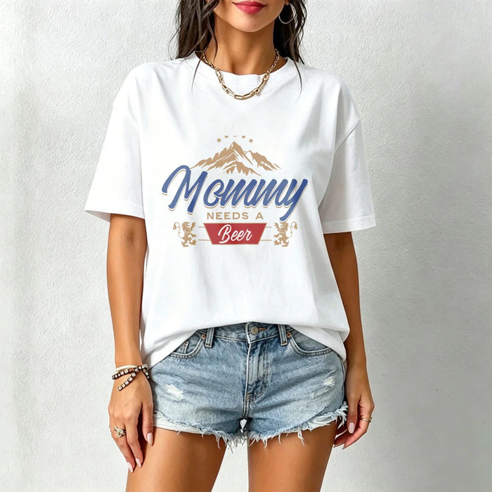 Mommy Needs a Beer Graphic Tee
