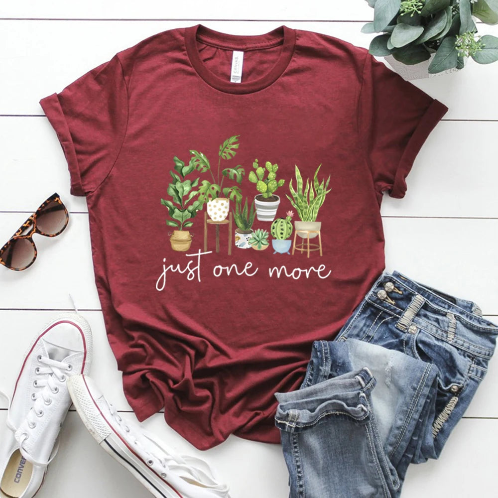 Just One More Plant Graphic Tee