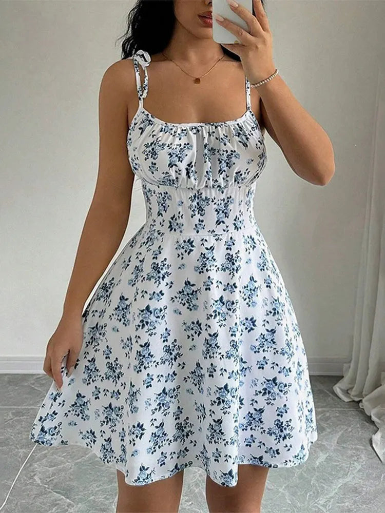 Floral Strappy Dress