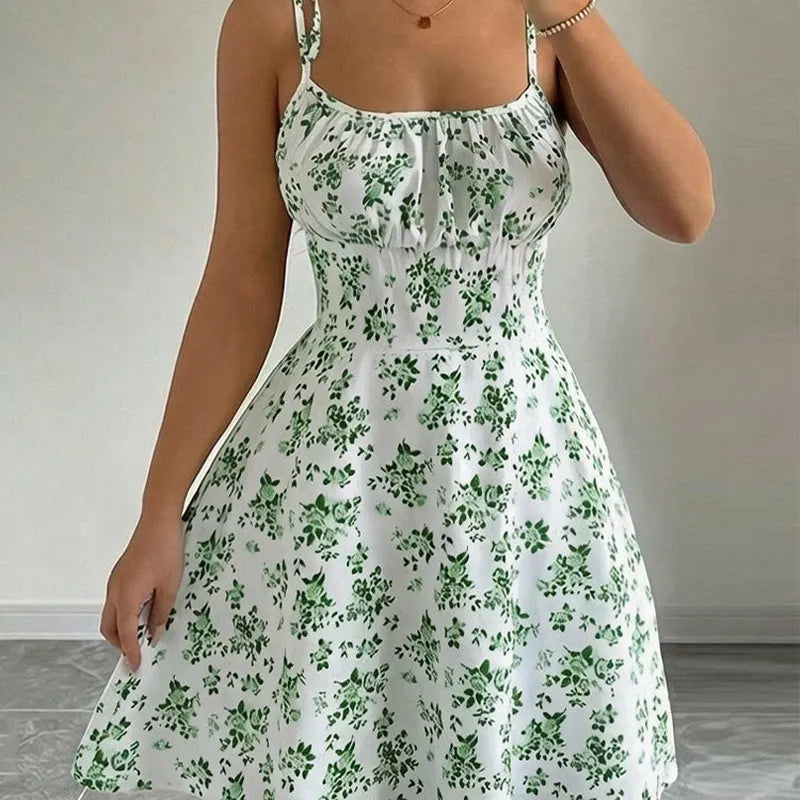 Floral Strappy Dress