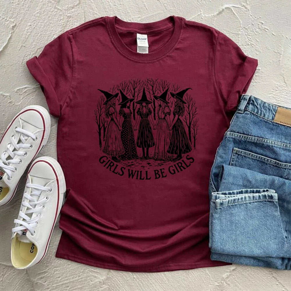 Girls Will Be Girls Graphic Tee