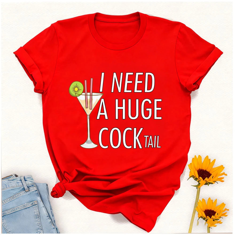 Cocktail Graphic Tee