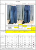 Double-Button Wide-Leg Jeans