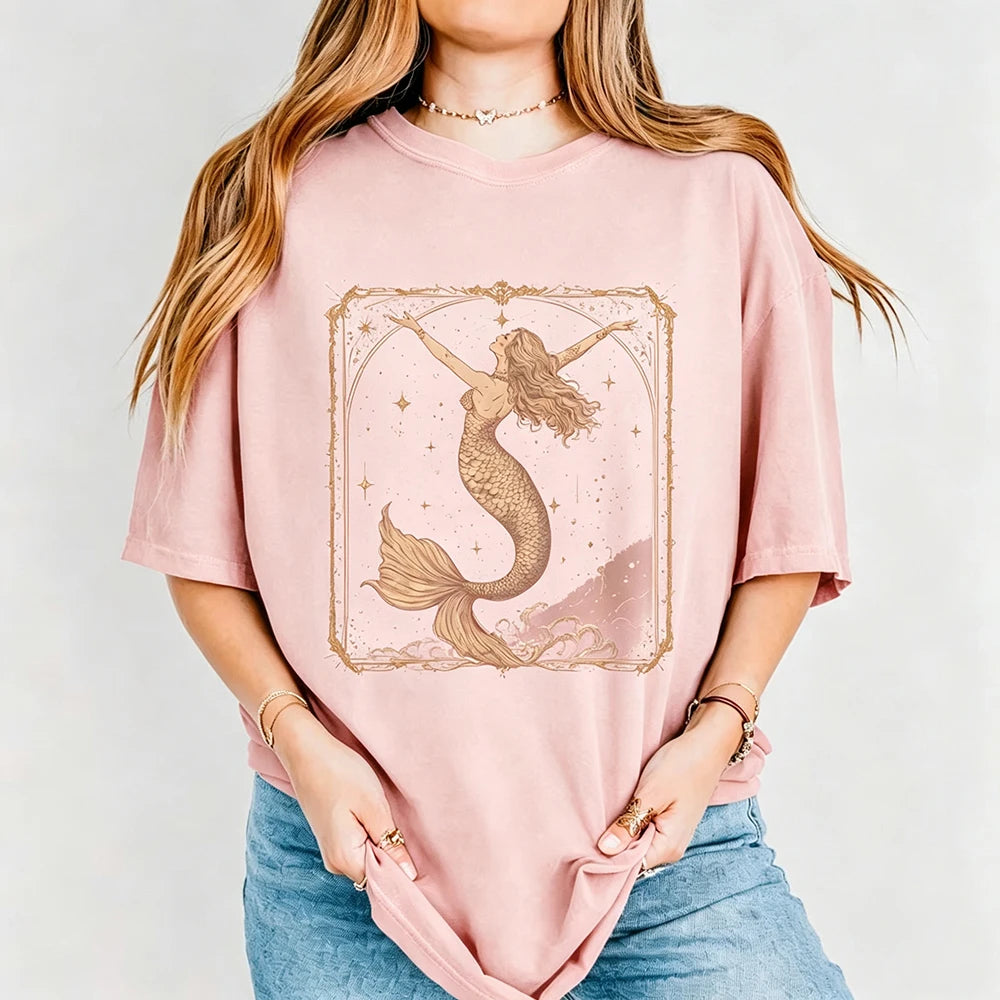 Vintage Mermaid Graphic Tee