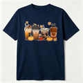 Cat & Coffee Graphic Tee